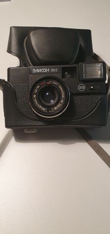 Stary radziecki aparat fotograficzny ELICON + etui