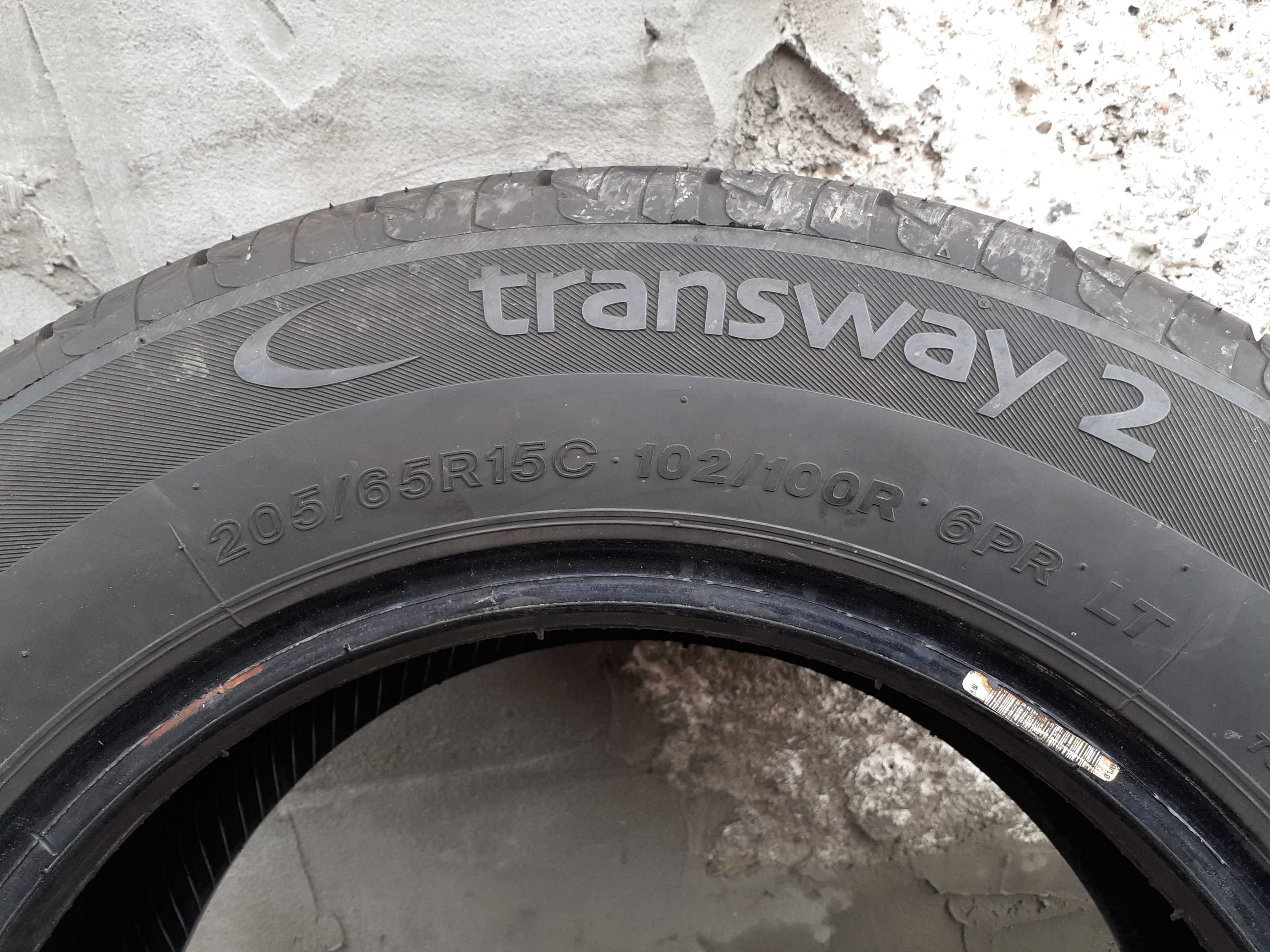 Opony Letnie 205/65 R15 C 102/100 R LASSA TRANSWAY 2 2szt 8,56mm SUPER