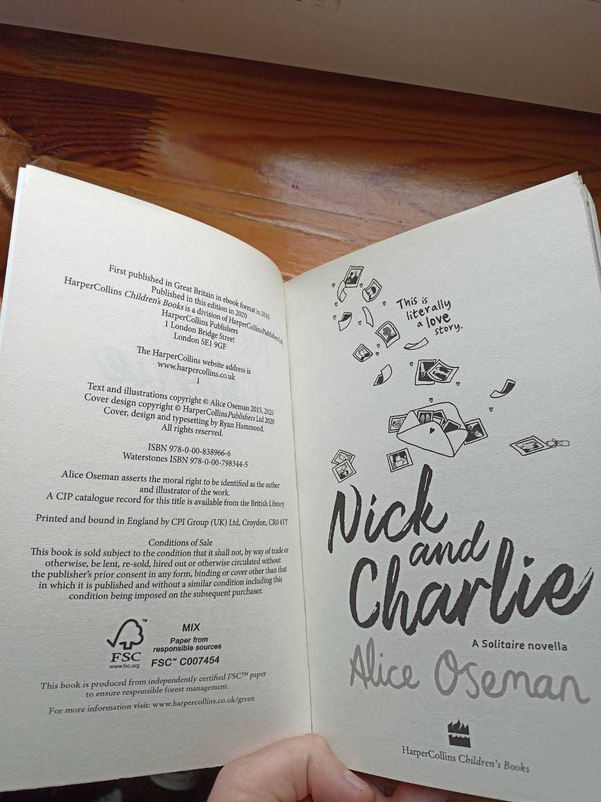 Nick and Charlie - Alice Oseman (English)