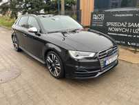 Audi S3 S3 300KM Sportback S-Tronic Navi Kamera Serwis ASO Bezwypadkowy ! ! !