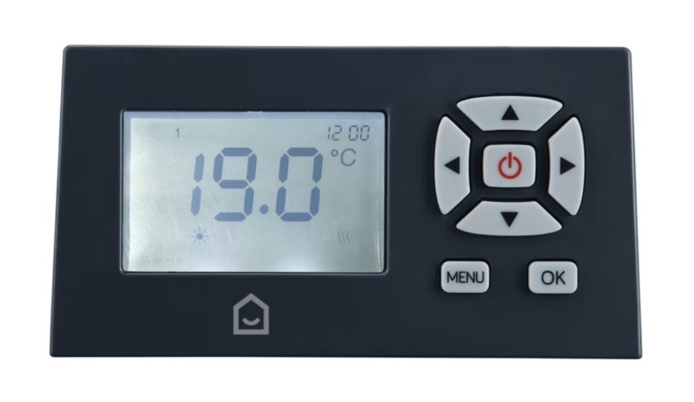 NOWE! Grzejnik elektryczny dekoracyjny grafit lub biały 69/44 cm 1,5kW