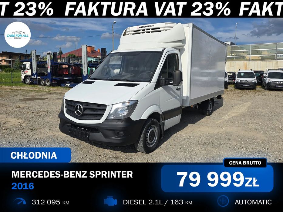 Mercedes-Benz SPRINTER  Chłodnia Mitsubishi (-30°C)