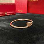 Браслет Cartier Juste un Clou Diamond  Gold / Преміальна якість