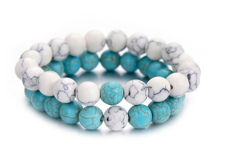 Pulseiras Casal - Pedras Naturais- Colecção Romantic