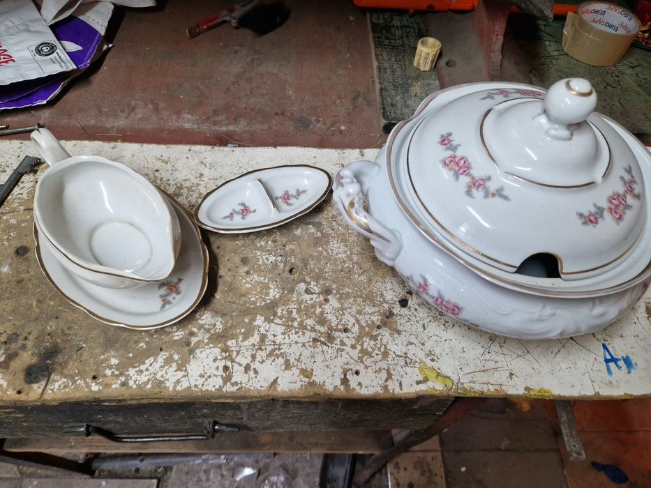 Stara porcalenowa Waza PRL