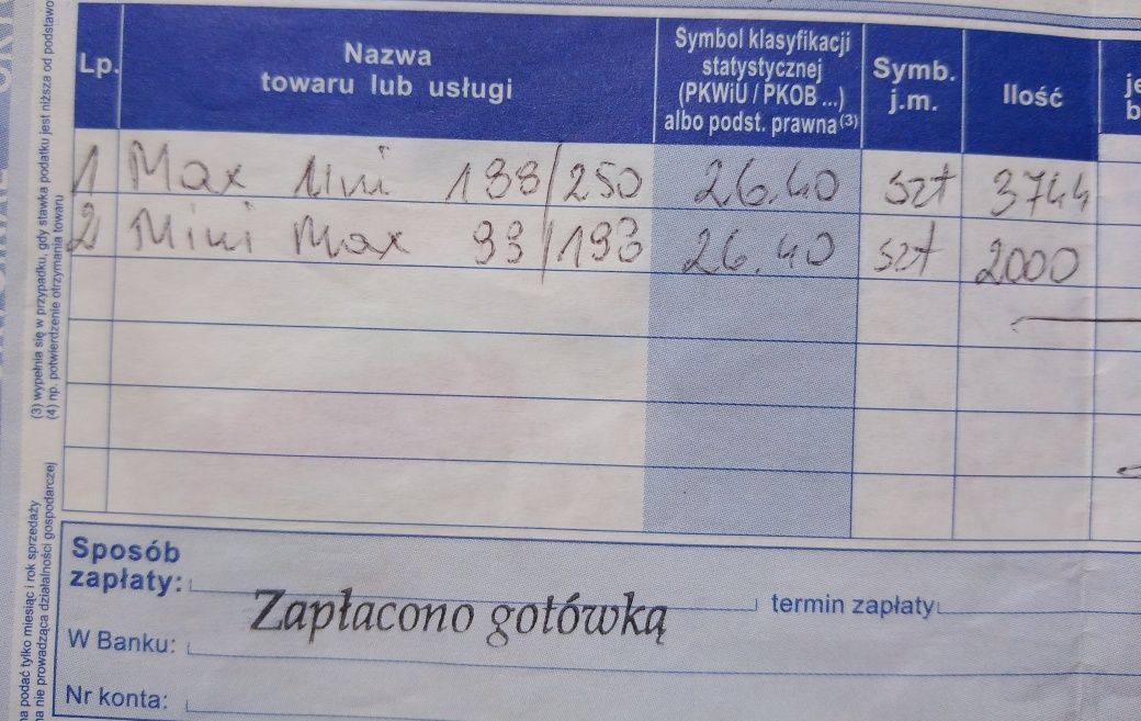 Cegła Kozlowicka  pustak Max i Minimax
