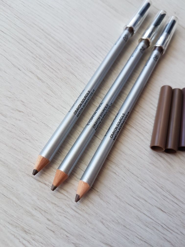 Олівець для брів Kiko eyebrow pencil 01 02 04 06 Lancome Mac