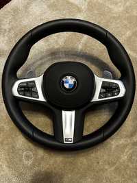 Volante BMW Serie G Pack M com patilhas