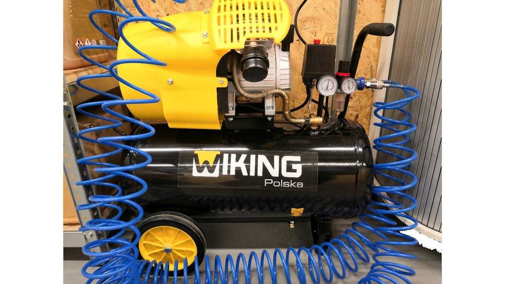 КОМПРЕСОР 50L  масляний поршневий компресор повітряний 2 циліндри