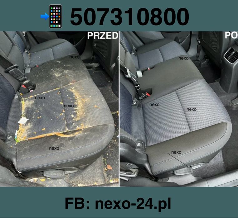 PRANIE czyszczenie tapicerki meblowej, samochodowej. Pszczyna + okol.