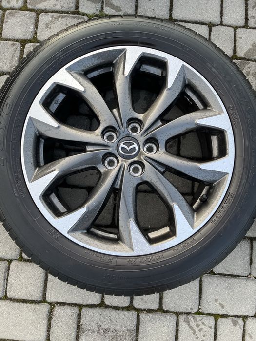 Alufelgi 5x114,3 19 cali Mazda Cx-5 Cx-7 Cx-9 opony lato 225/55/19