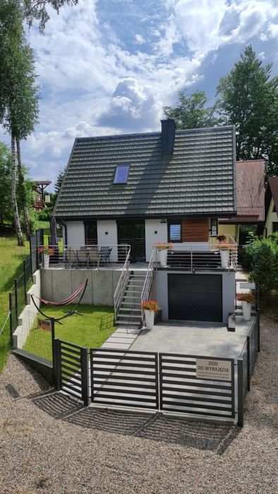 Domek Kretowiny  Balia z hydromasażem sauna łódka pomost  W CENIE !!!