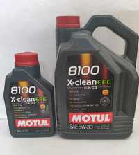 Масло Motul 8100 X clean EFE 5W30  5 л Франція