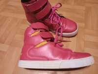 Buty firmy SUPRA  rozowe rozm 39