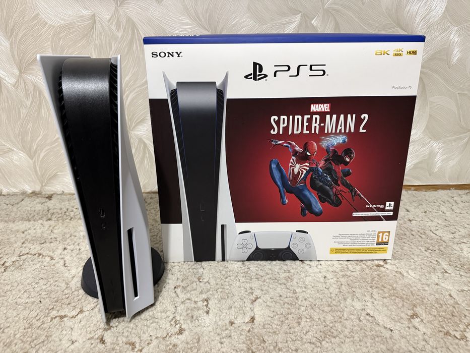 PlayStation 5 Fat (3-тя ревізія) в ідеалі + 6 топових ігор!