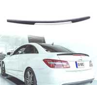 AILERON SPOILER TRASEIRO PARA MERCEDES C207 COUPE CABRIO 09- LOOK AMG PRETO BRILHANTE