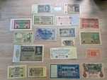 Starocie banknoty marki Niemcy 2 zestawy