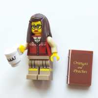 Lego Minifigurka col10-1 Librarian/Bibliotekarka