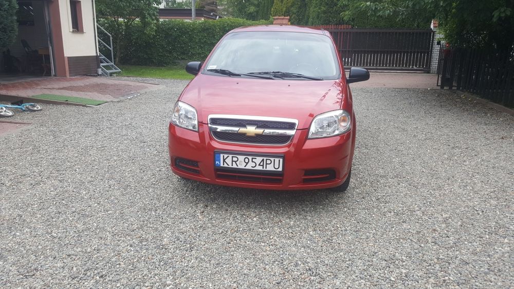 Chevrolet Aveo 12benzyna gaz klima