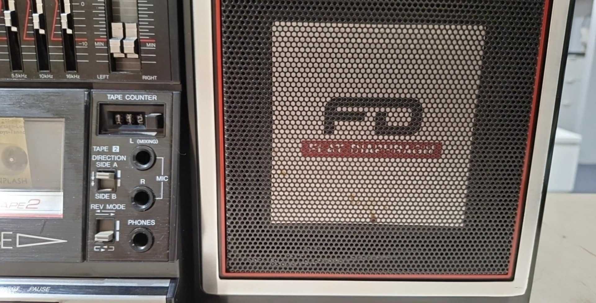 Radiomagnetofon SHARP WF-939 można dołożyć bluetooth