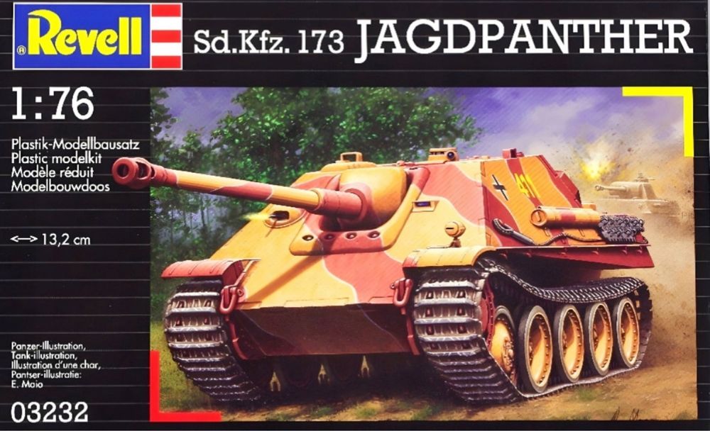 Model do sklejania Revell 03232 czołg Sd.Kfz.173 Jagdpanther 1:76