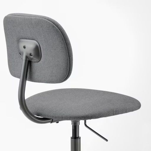 Cadeira giratória BLECKBERGET, cinza escuro, IKEA