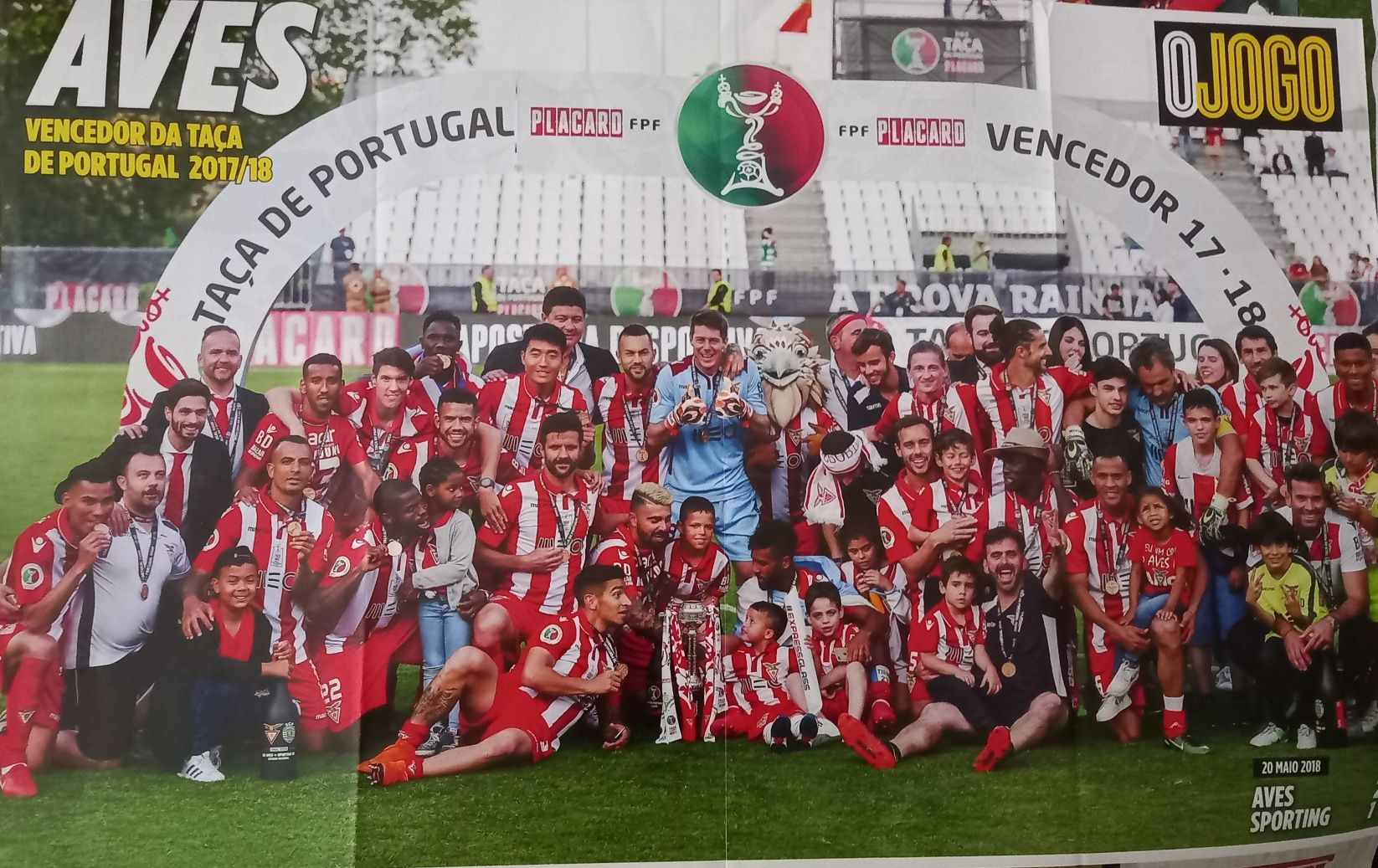 poster Aves Taça de Portugal 2017/2018
