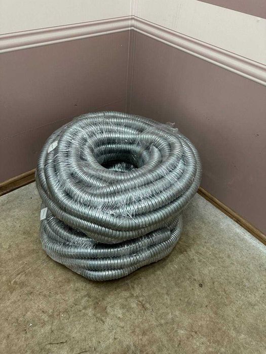 Металорукав Sokol ПВХ ізольований чорний з протяжкою Ø 18мм Бухта 25 м