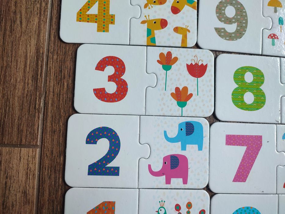 Puzzle edukacyjne czuczu 5 sztuk
