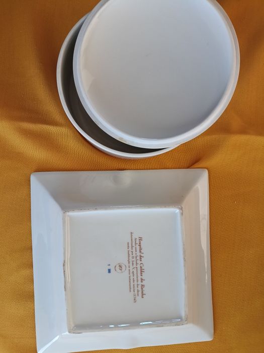 Box e Cinzeiro - Belver - Porcelana - Hospital das Caldas da Rainha