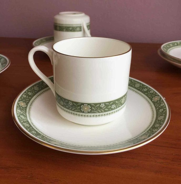 Zestaw 5 filiżanek i spodków do kawy Royal Doulton