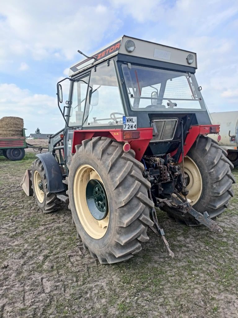 Zetor 6340 z turem i osprzętem