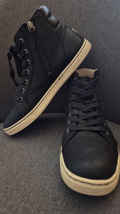 Ugg кожа кеды ботинки