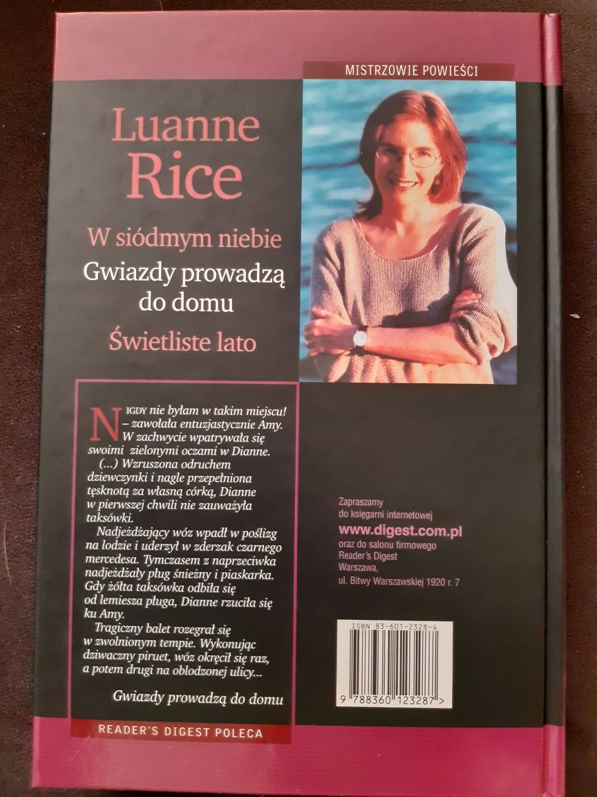 Luanne Rice, W siódmym niebie; Gwiazdy prowadzą do domu; Świetliste la