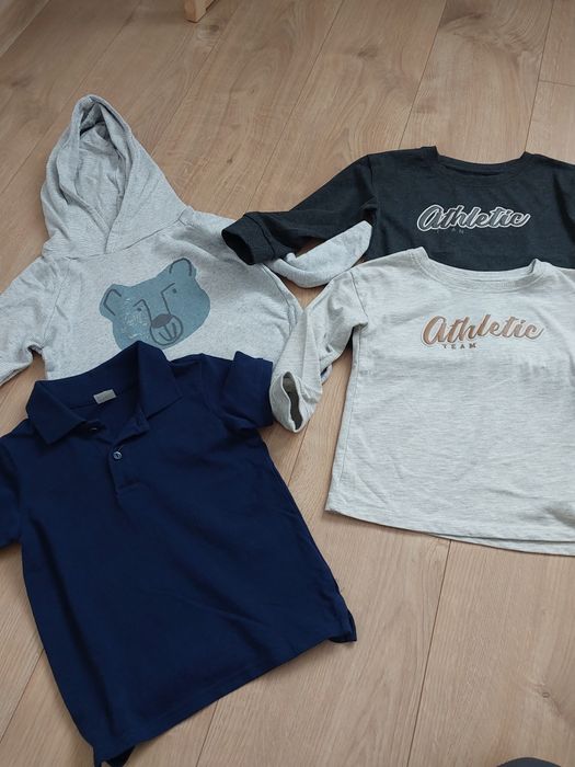 Zestaw bluz h&m 104