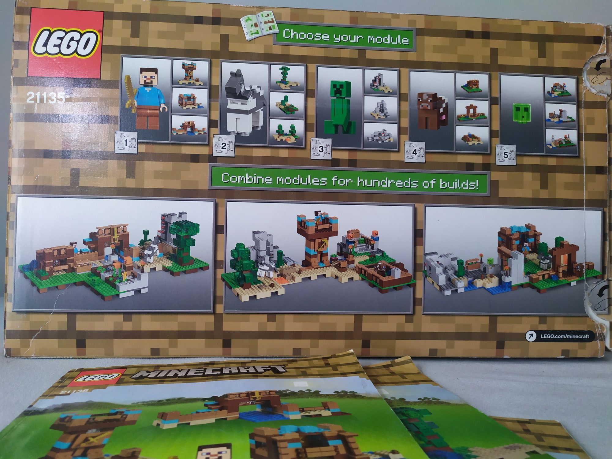 LEGO Minecraft  Kreatywny Warsztat 2.0 21135