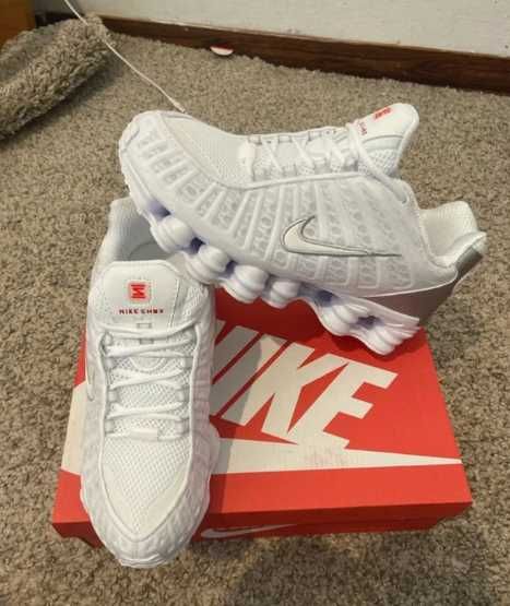 "Buty Trampki" Nike_Shox_TL_White_R.38