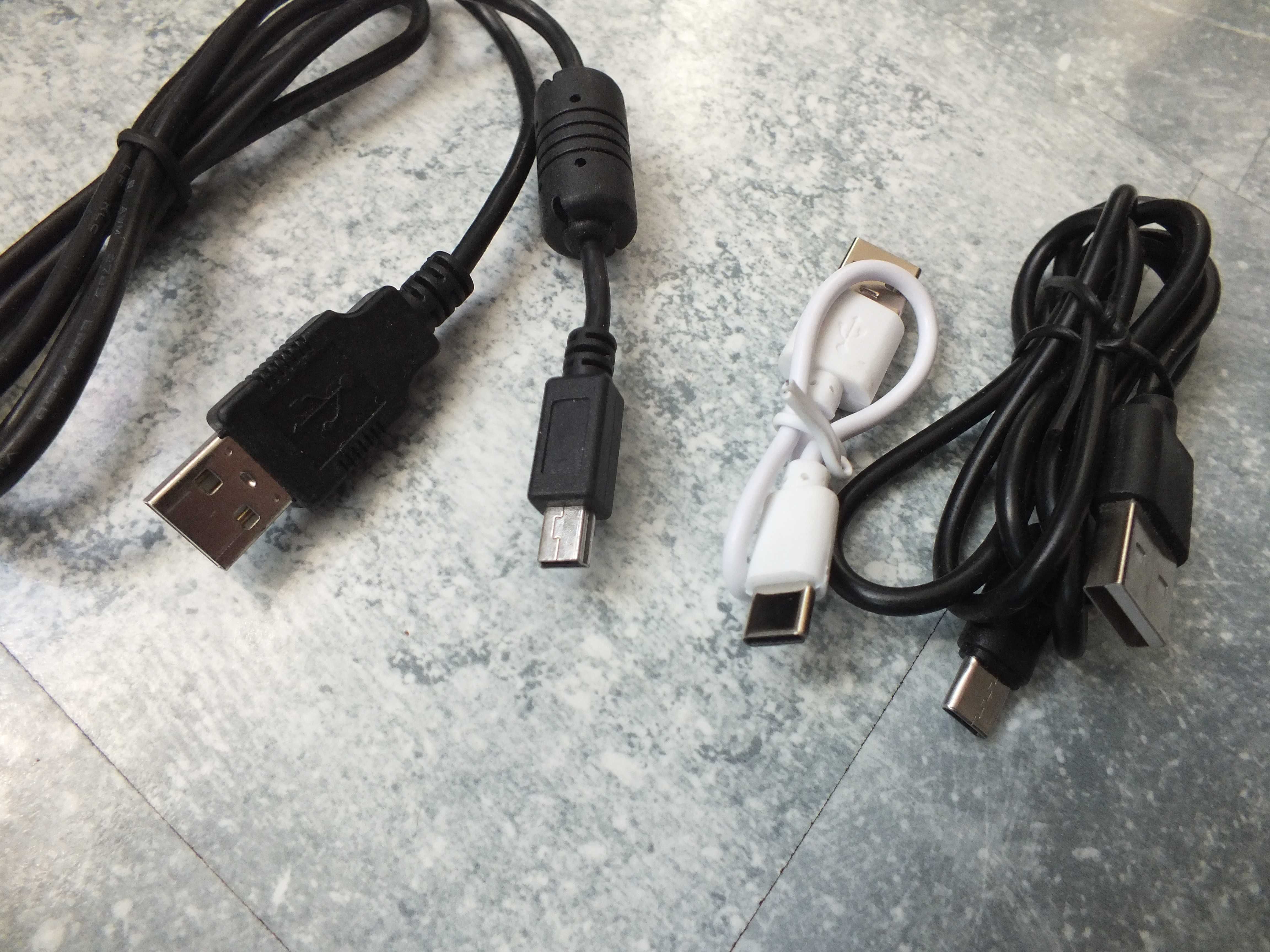 zestaw 9szt. kabel 3x kabel HDMI, antenowy, USB typ C, RJ45 kable NOWE