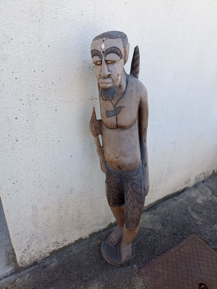 Índio antigo escultura