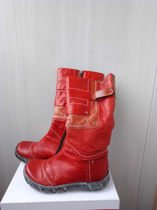 сапоги женские зимние натуральная кожа овчина 38 размер 25см Германия