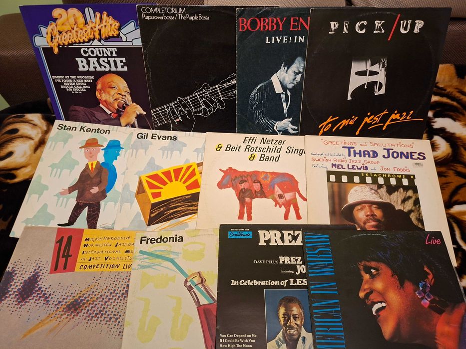 płyty winylowe zestaw jazz bardzo dobre stany