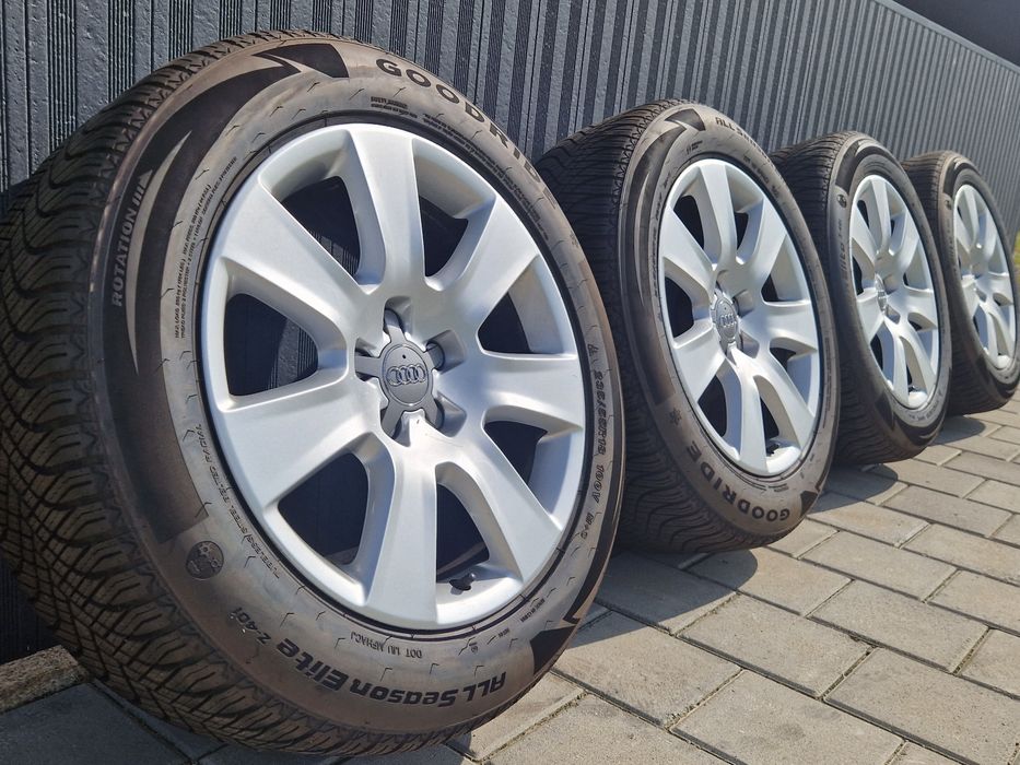 Oryginalne Alufelgi AUDI 18 | Opony 235/55-18 | A6 A8 Q5 7mm | KOMPLET