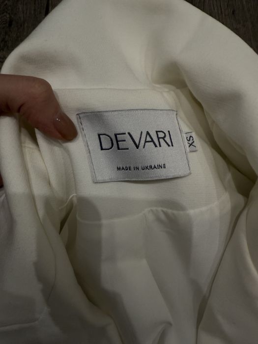 Піджак білий , оверсайз, українського бренду