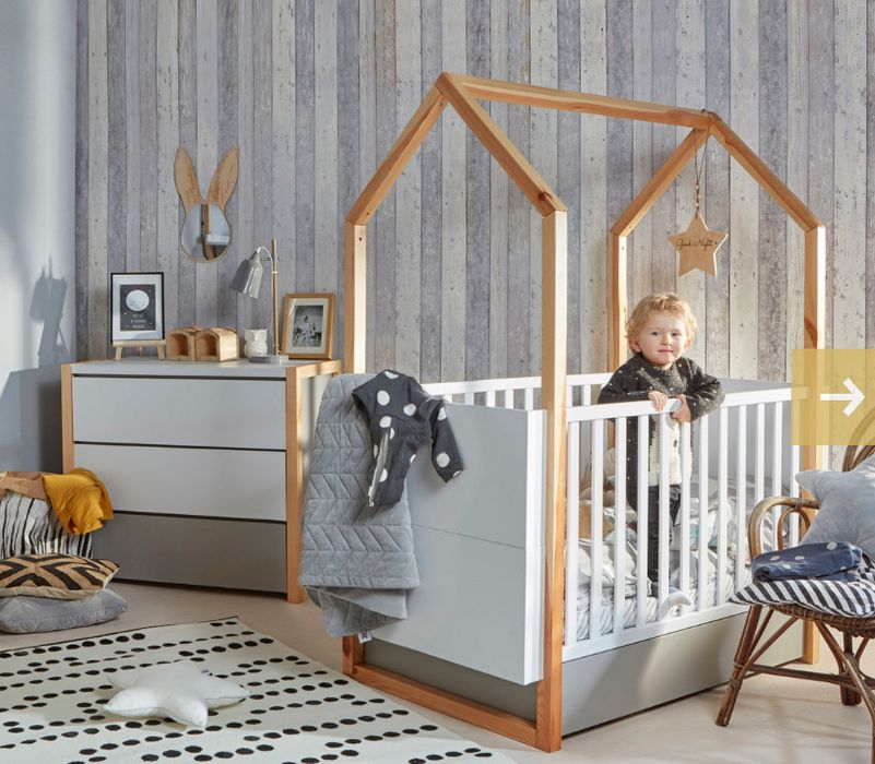 Bellamy Pinette - łóżeczko + komoda. Idealne.