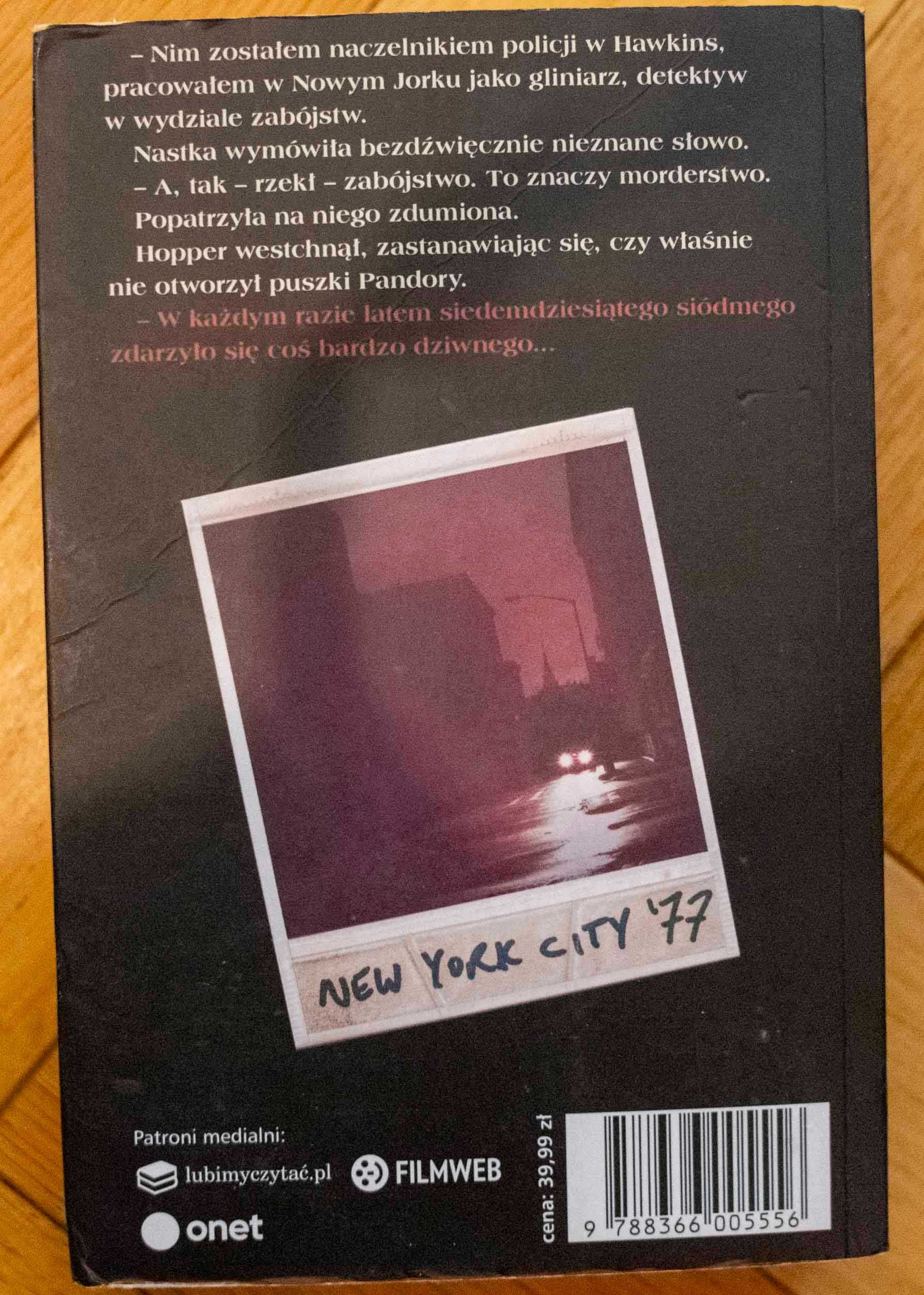 Stranger Things: Ciemność nad miastem Adam Christopher Netflix Poradni