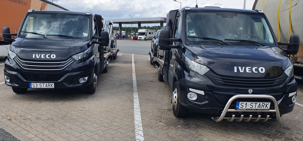 LAWETA 2 AUTA laweta 8m Laweta 8.5m IVECO GROMEX Tano Nps Boro Myszków