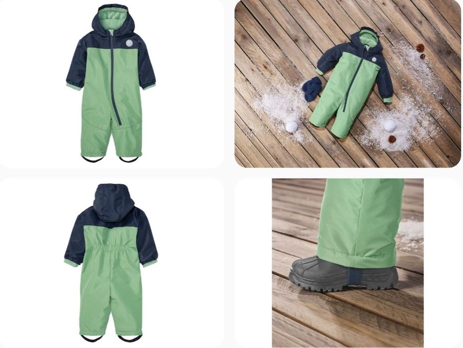 Комбінезони ТЕРМО мембранні "Три сезони" Lupilu від LIDL Germany Якіст