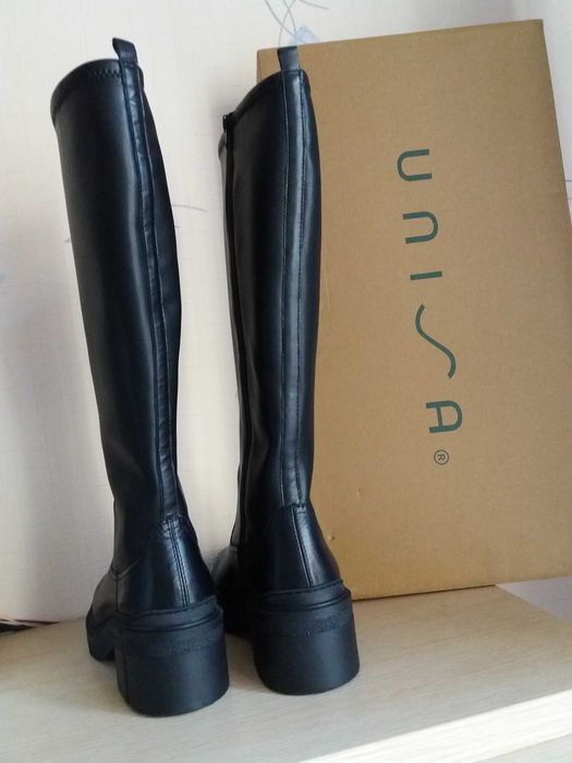 Unisa чоботи сапоги-чулки. 40 р.