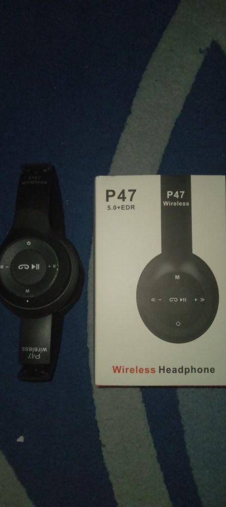 P47 wireless headphones блютуз наушники