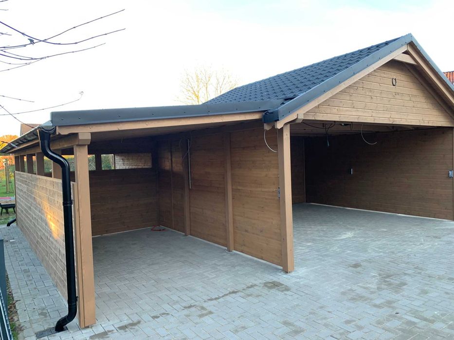 Domek narzedziowy drewutnia, domek letniskowy